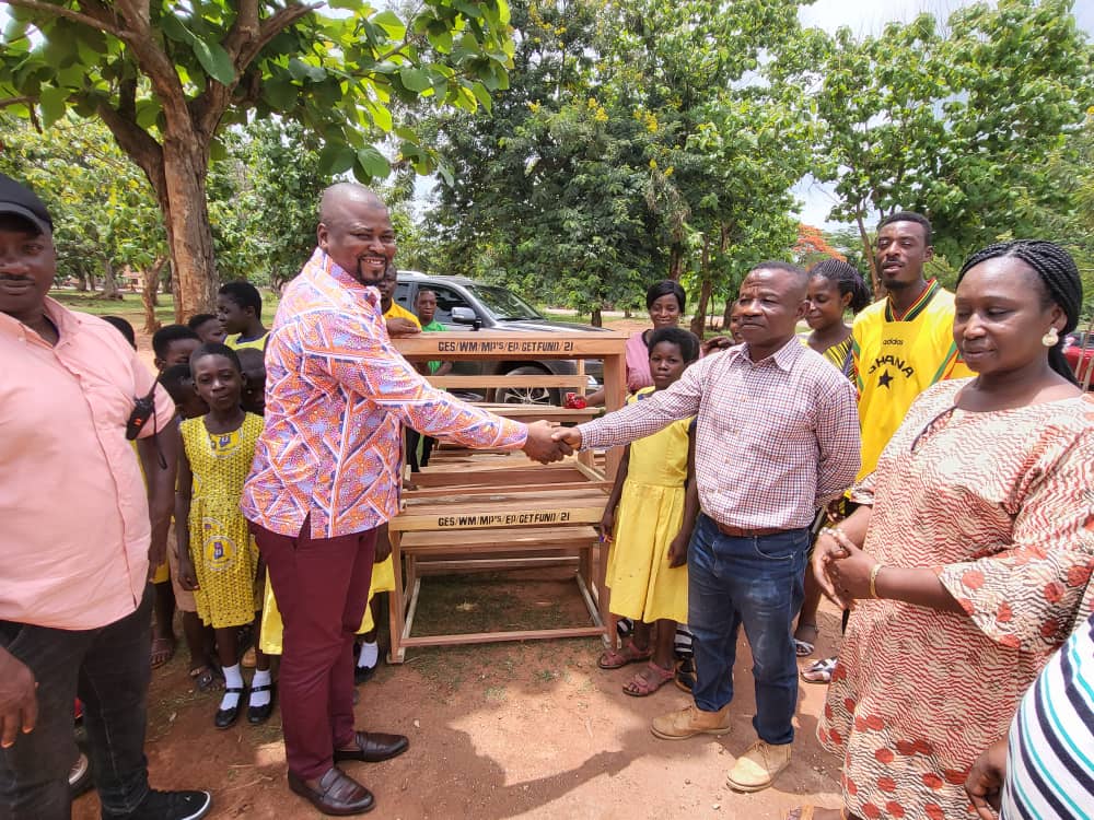 MP for Wenchi take steps to Boost quality education in Constituency