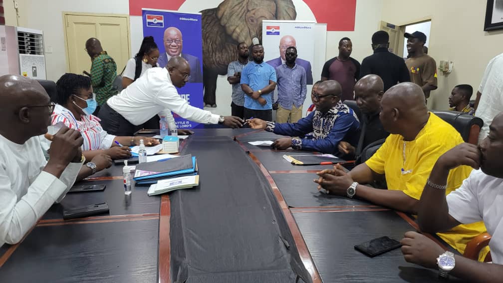 Opare Ansah officially file Nomination for NPP General Secretary Contest