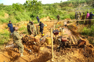 Minority raise Concern over Military Brutality on Ghanaians at Galamsey sites