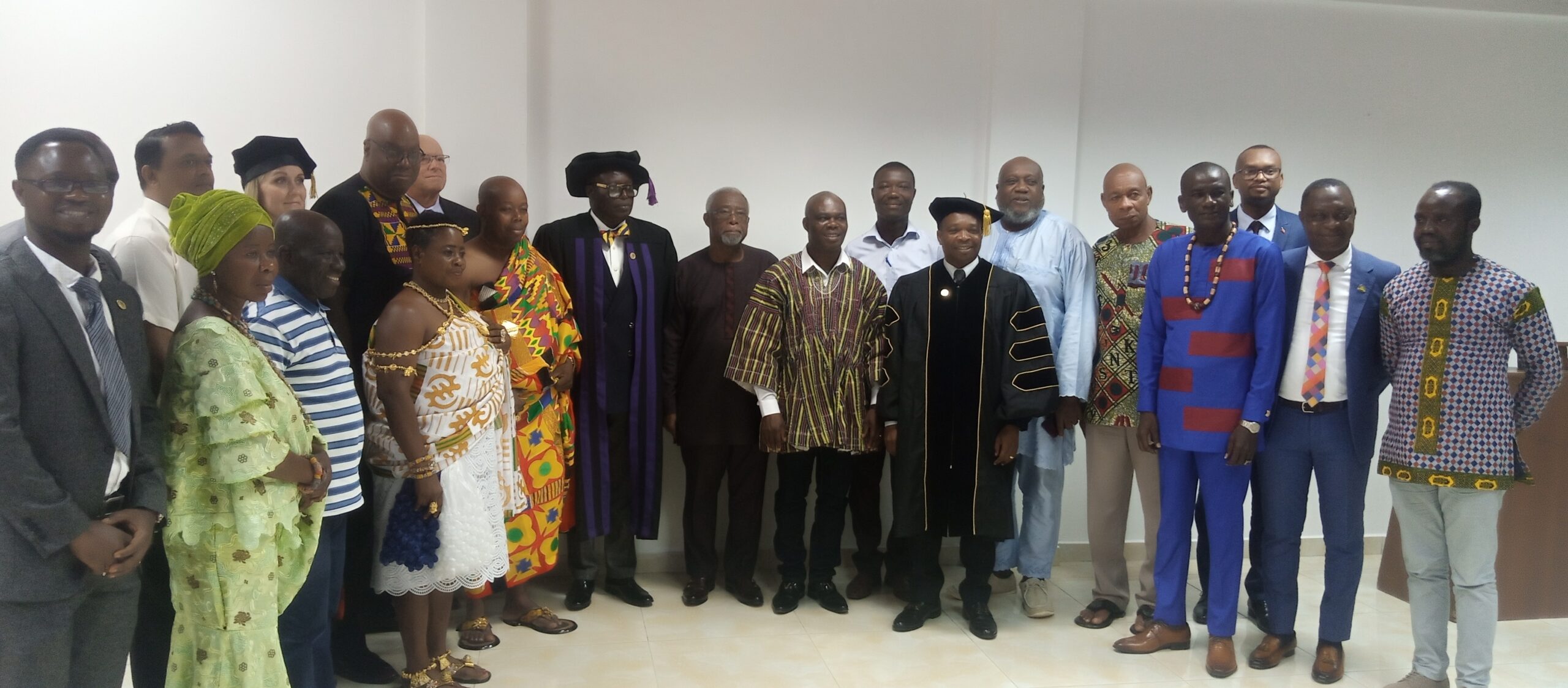 UGCSI Honours Sanzule Chief, Okatakyi Boakye III With Doctorate In Leadership And Humanity