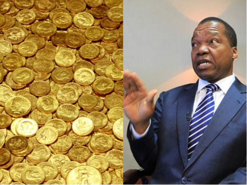 Zimbabwe  fights Inflation with a new Gold Coin