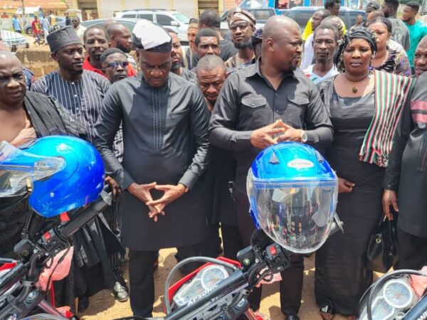 MP for Wenchi equips Police with Patrol Motorcycles to fight crime