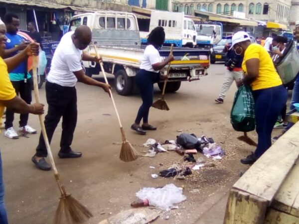 Sanitation Ministry , Ayawaso East Assembly jointly fight Filth in Nima