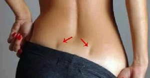 Do you have two holes in your lower back? Then see what it means