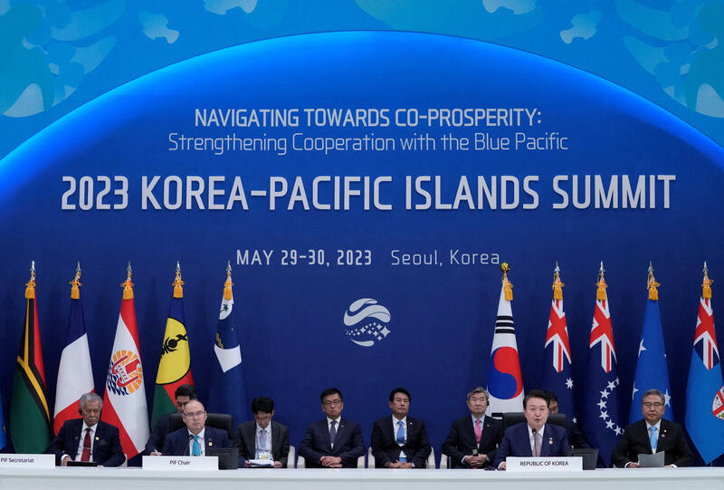 South Korea hosts its first summit with Pacific island leaders