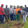 MP  for  Krachi West cuts Sod for Construction of Ultramodern Clinic
