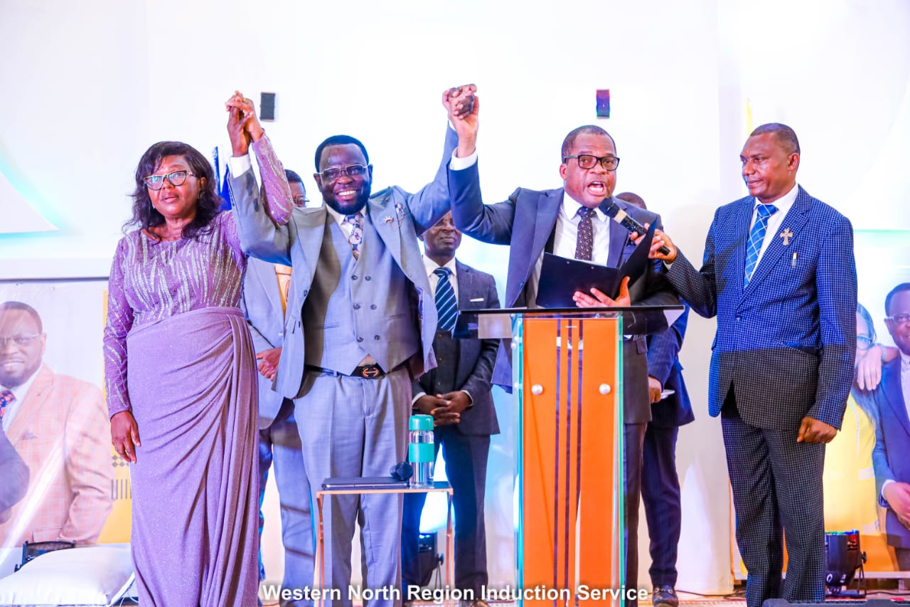 Rev Wengam Inducts Western North Regional Superintendent of Assemblies of God