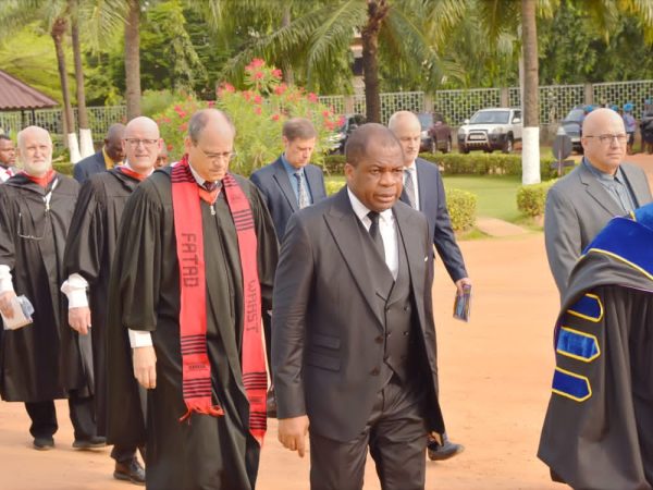 Rev Wengam Addresses Graduation of West Africa Advanced School of Theology in Togo