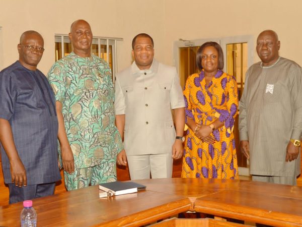 Rev Wengam and Wife pays Courtesy Call on Gen Superintendent of Togo Assemblies of God