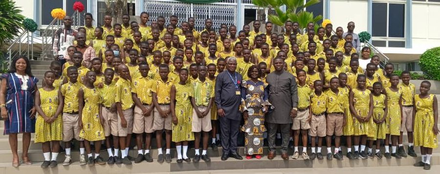 Ledzorkuku MP Inspires Pupil in the Constituency to Aim High
