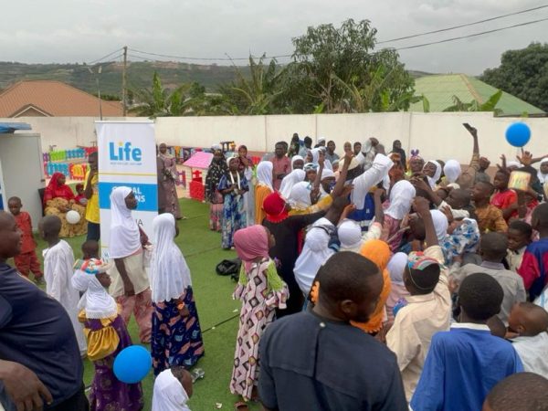 Life for Relief and Development Celebrates Eid al-Fitr Party with over 200 Orphans in Accra
