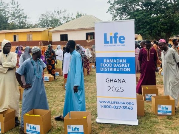 Over 200 Muslims Benefit from LIFE’s Ramadan Food Basket Program in Koukoum Community