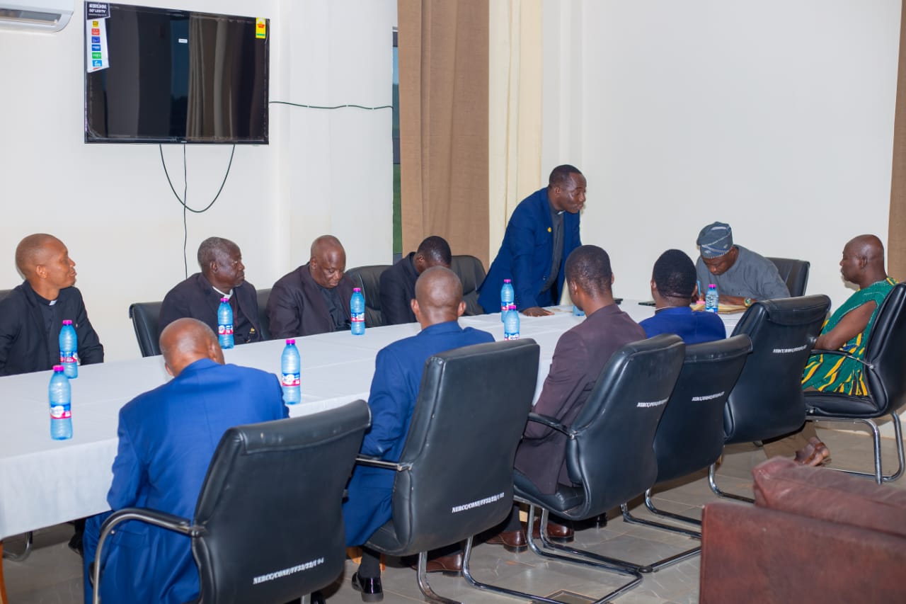 Assemblies of God Delegation Pays Courtesy Call on North East Regional Minister