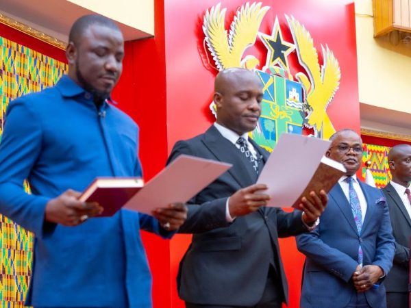 NDC Strengthens  Majority Grip on Parliament with 189 Seats as Speaker Swears In Akwatia and Tamale Central MPs