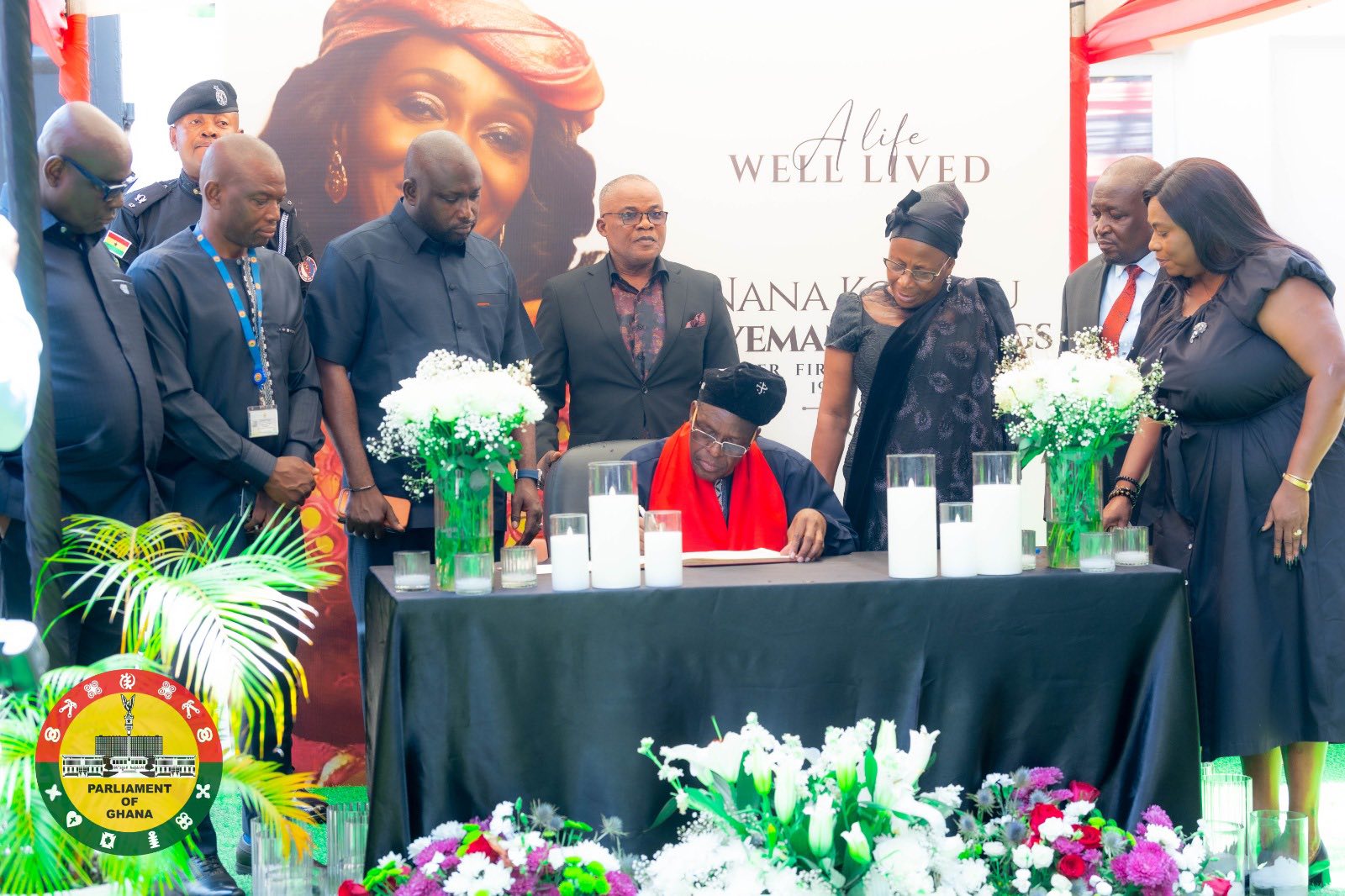  Parliament Mourns with Rawlings Family over Death of Nana Konadu Agyeman-Rawlings