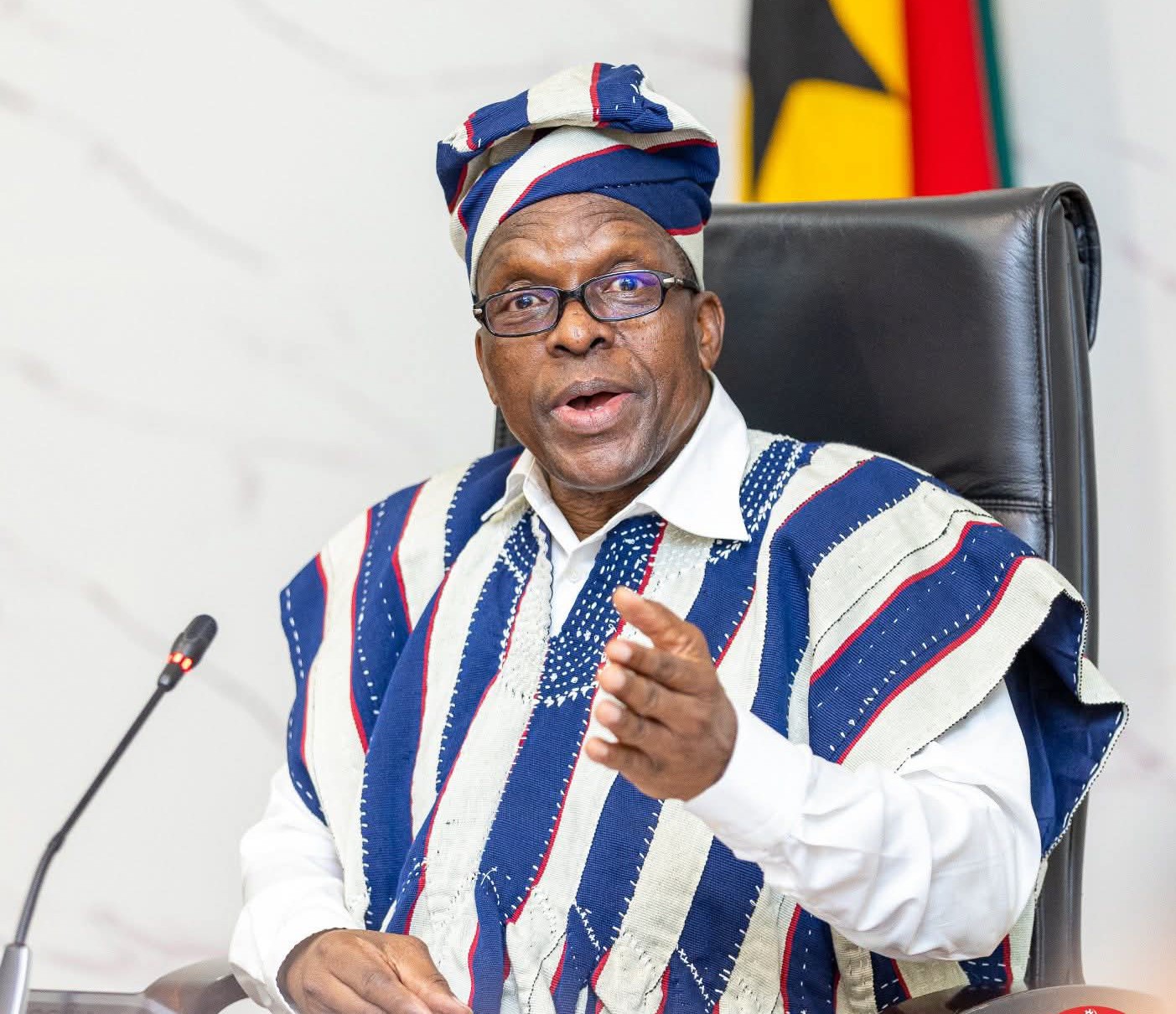 Speaker Bagbin Receives Prestigious Mahatma Gandhi Award for World Unity