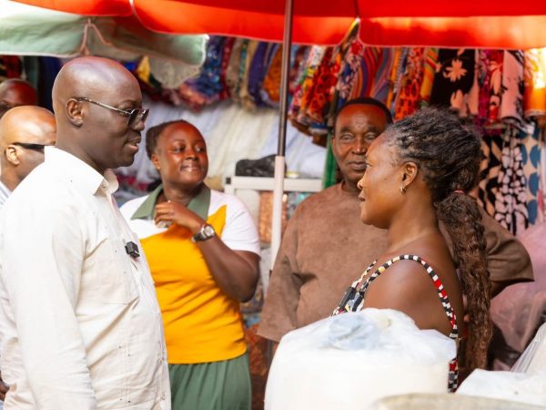 Finance Minister Engages Market Women in Takoradi Ahead of 2026 Budget Presentation