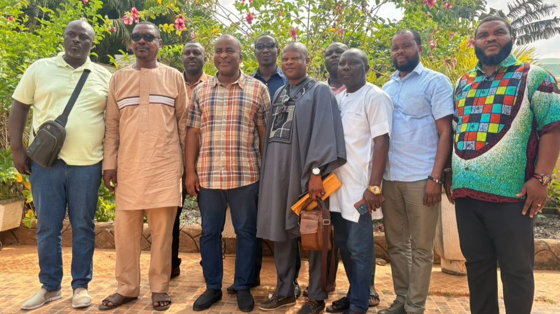 NDC Constituency Organisers Pay Courtesy Call on Greater Accra Regional Chairman