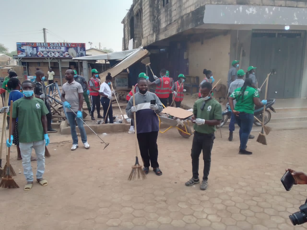 National Sanitation Day: Bolgatanga Comes Alive as MCE Leads High-Energy Clean-Up