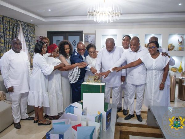 Mahama Marks 67th Birthday with Solemn Devotion; Top Clergy Lead Prayer, Holy Communion at Residence