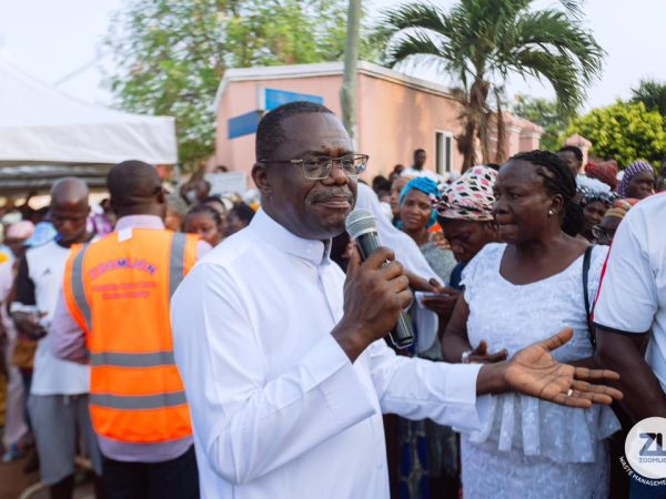 Jospong Group Chairman fetes over 5000 Poor and Needy for New Year with Food, Cash