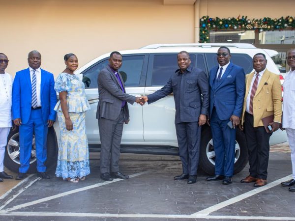 Assemblies of God, Ghana’s General Council, presents vehicles to key institutions