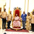 UPSA Leadership Pays Courtesy Call on the Asantehene, His Royal Majesty, Otumfuo Osei Tutu II