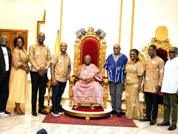 UPSA Leadership Pays Courtesy Call on the Asantehene, His Royal Majesty, Otumfuo Osei Tutu II