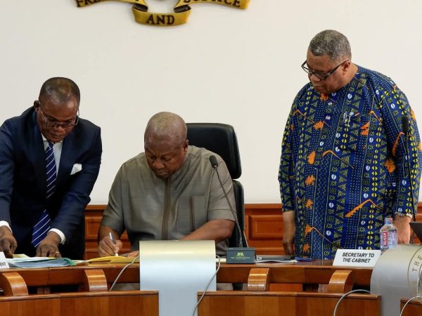 President Mahama Assent 24-Hour Economy bill to Law