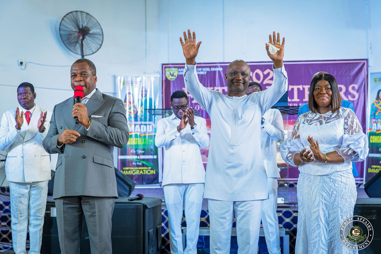 Assemblies of God Offers Thanksgiving for Immigration Boss, Samuel Basentale