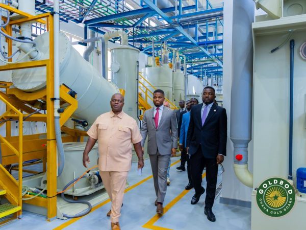 GoldBod CEO Tours Royal Ghana Gold Refinery Ahead of Refining Services Partnership