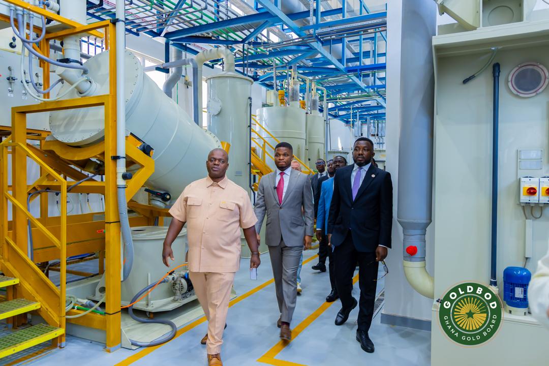 GoldBod CEO Tours Royal Ghana Gold Refinery Ahead of Refining Services Partnership