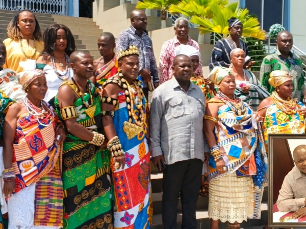 Ayekotse Chief Visits Parliament, Praises Suhum MP’s Development Efforts