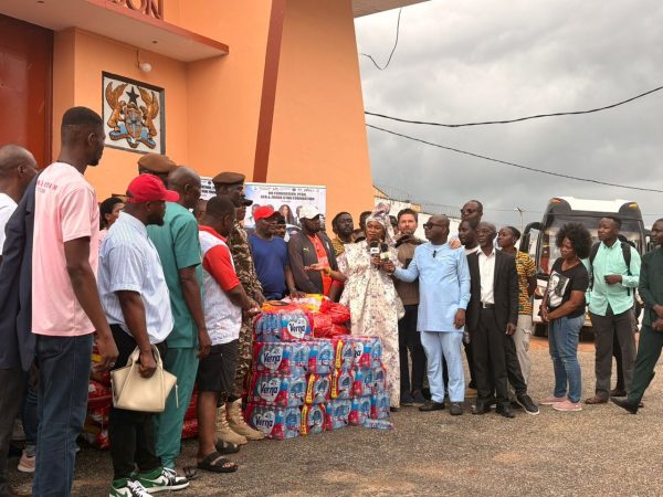 Joana Gyan Foundation, KN Foundation and Football Stakeholders Donate to Nsawam Prison in Emotional Humanitarian Outreach