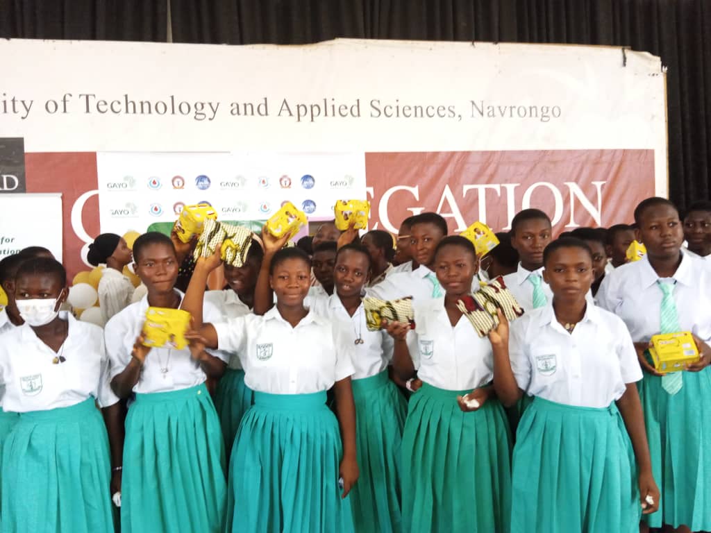GAYO Launches Sanitary Pads Bank in Navrongo to Restore Period Dignity and Keep Girls in School