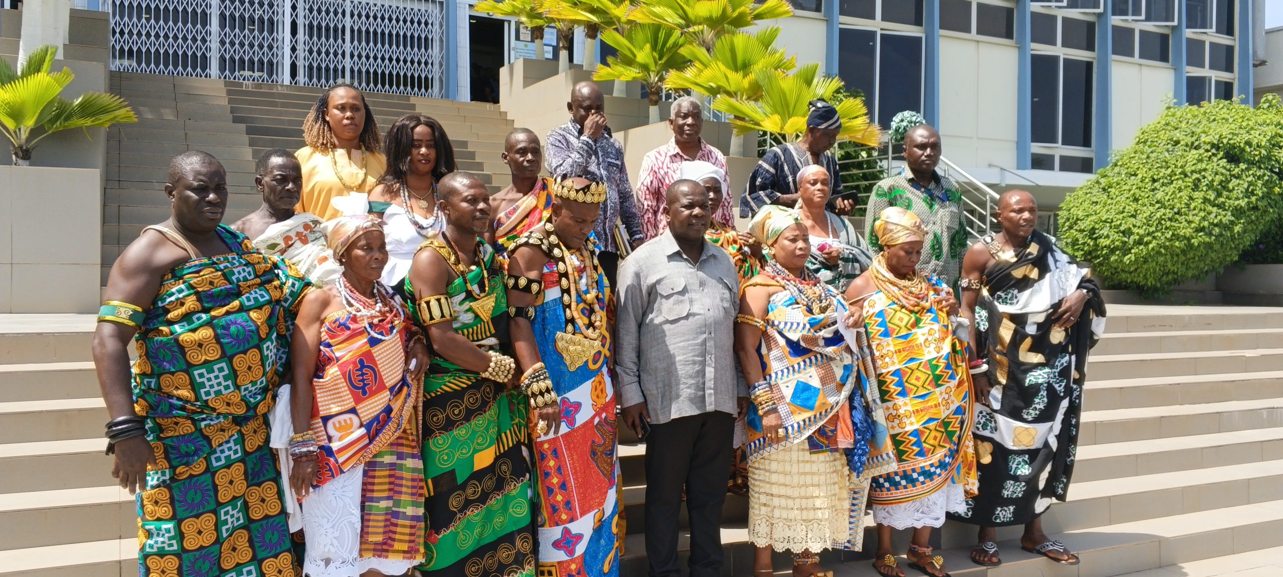 Ayekotse Chief Visits Parliament, Praises Suhum MP’s Development Efforts