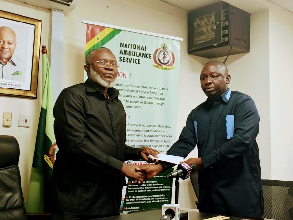 Kintampo North MP Rescues Ambulance Service with over GH¢60,000