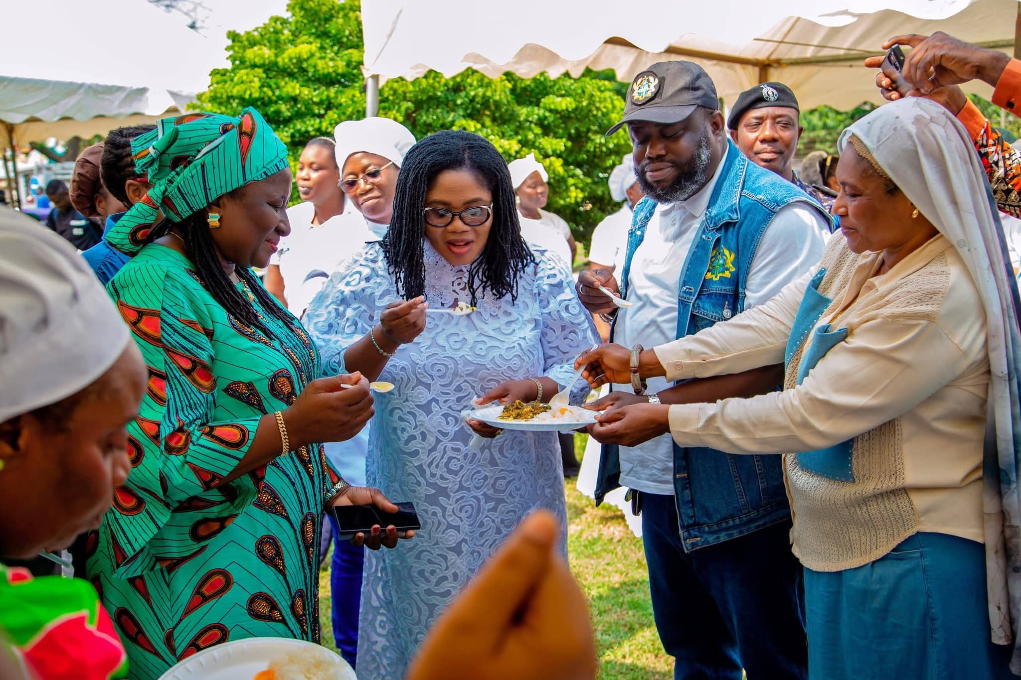 Gender Minister Leads GSFP Monitoring as Greater Accra Caterers Undergo Nutrition Trainin