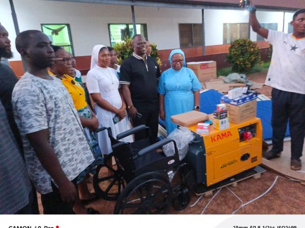 How MP for Krachi Nchumuru Rescued St Luke Hospital with Medical Equipment, Promises Ambulance