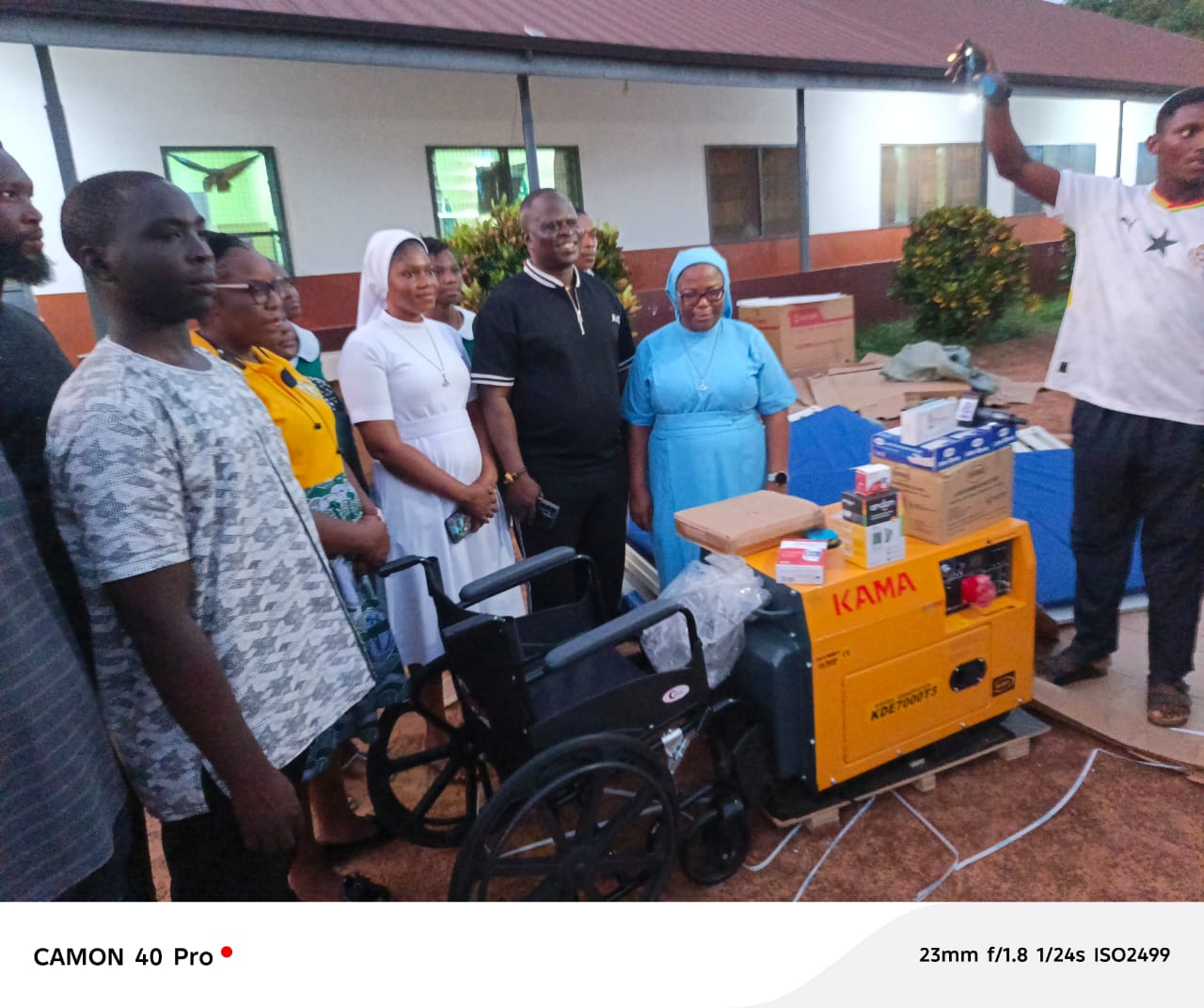 How MP for Krachi Nchumuru Rescued St Luke Hospital with Medical Equipment, Promises Ambulance