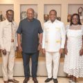 Newly elected Assemblies of God,Ghana Executive Presbytery Officers call on President Mahama