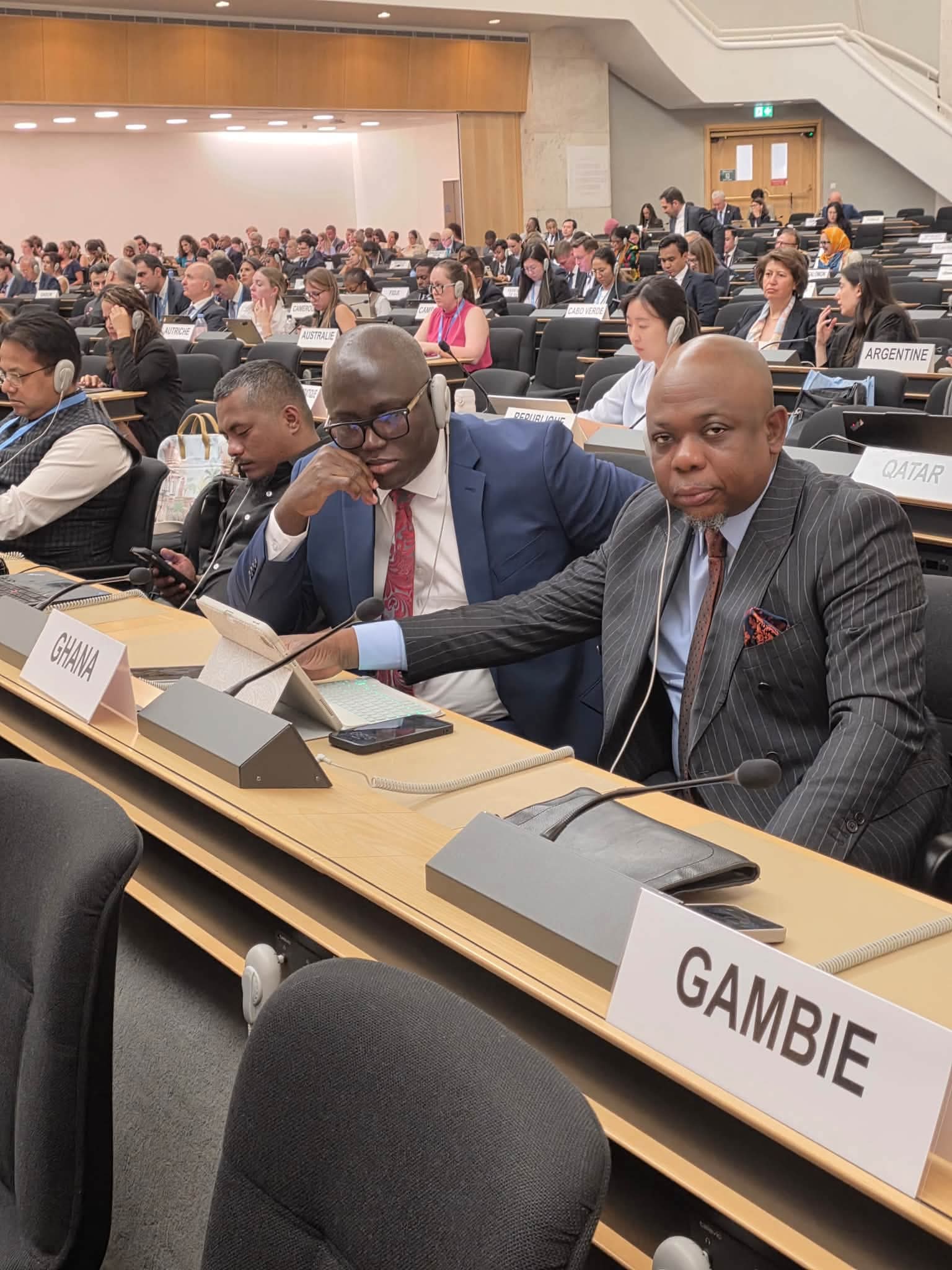 Majority Leader Leads Ghana Delegation to 63rd UN Human Rights Council