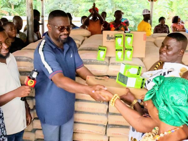 Frank Annoh-Dompreh Drives Local Growth as Nsawam-Adoagyiri Communities Gains Vital Development Boost