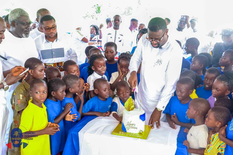Annoh-Dompreh Marks Birthday with Donations to Orphanages, Spreads Hope Among Vulnerable Children