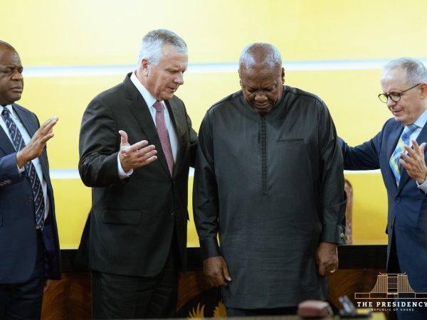 World Assemblies of God Fellowship Executive Committee pays courtesy call on President Mahama